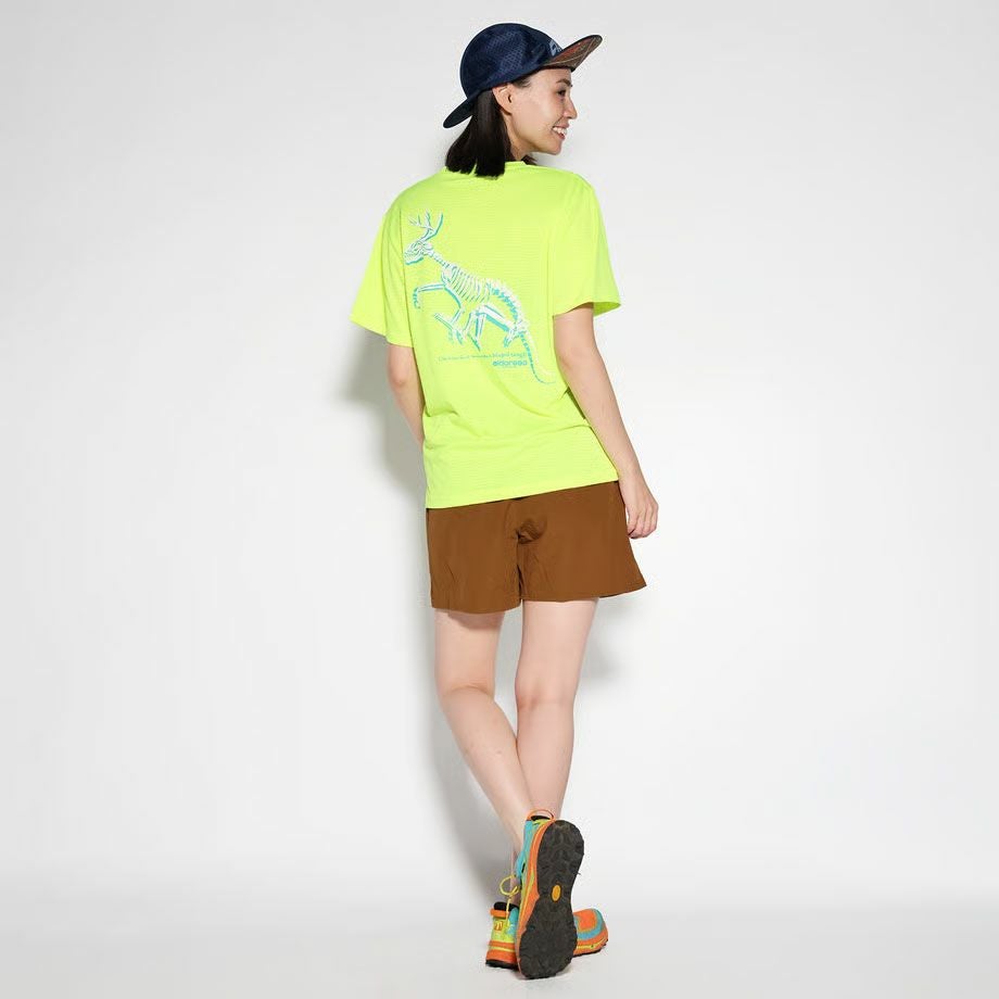 エルドレッソ ELDORESO ランニング ウェア 半袖 Tシャツ Dinosaur Tee