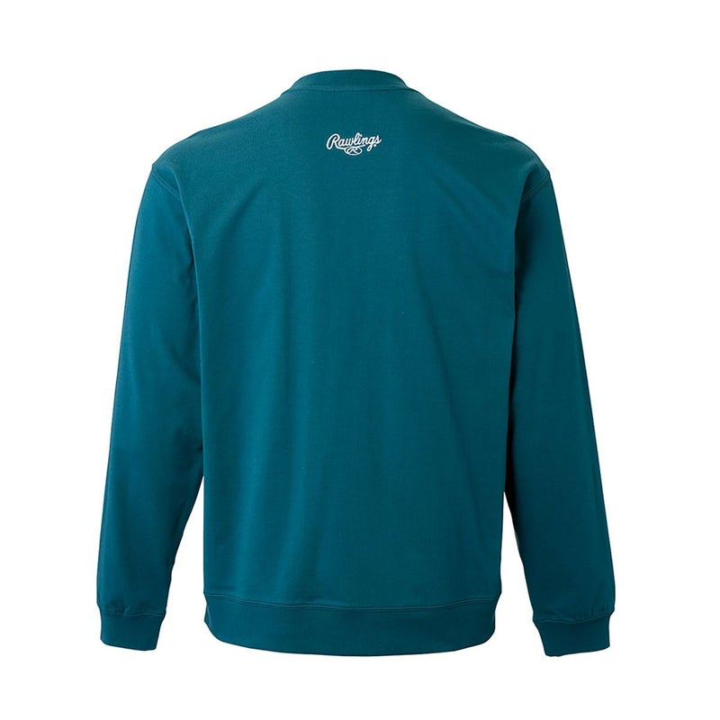 ローリングスRawlingsベースボール野球ソフトボールウェア長袖TシャツロンTU.S.A.パッチロゴロングスリーブTシャツAST15S07メンズ男性25SP春夏