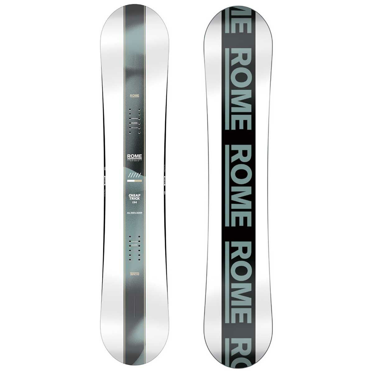 ロームROMEスノボースノボスノーボード板CHEAPTRICK21025029メンズ男性25-26