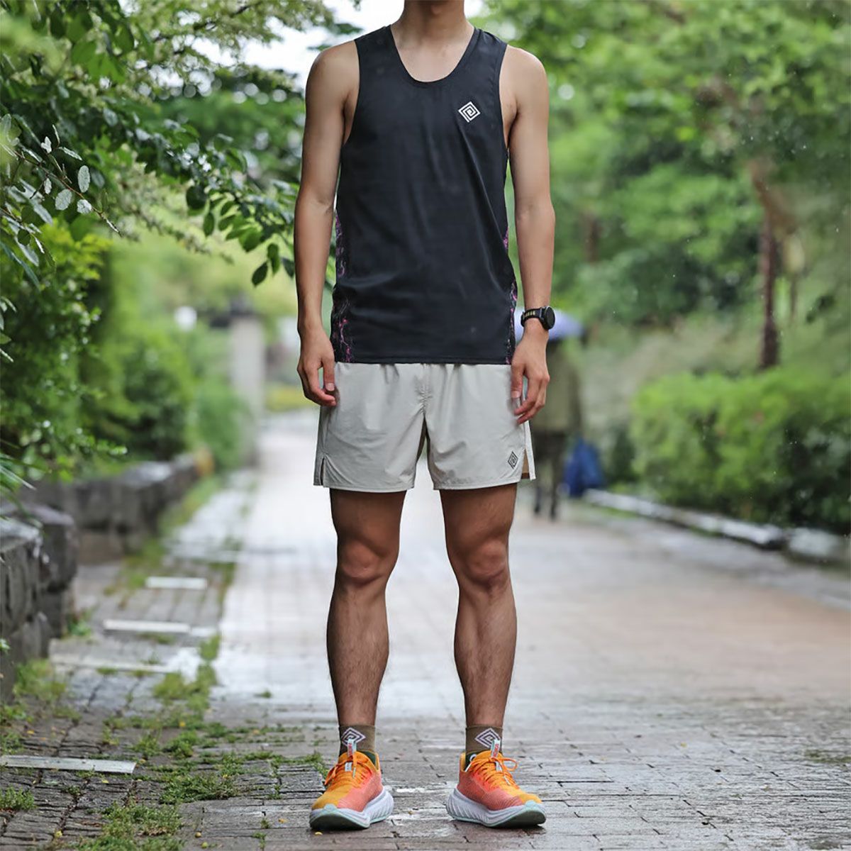 エルドレッソELDORESOランニングウェアノースリーブタンクトップTimothyTankE1220315メンズレディースユニセックス25SP春夏