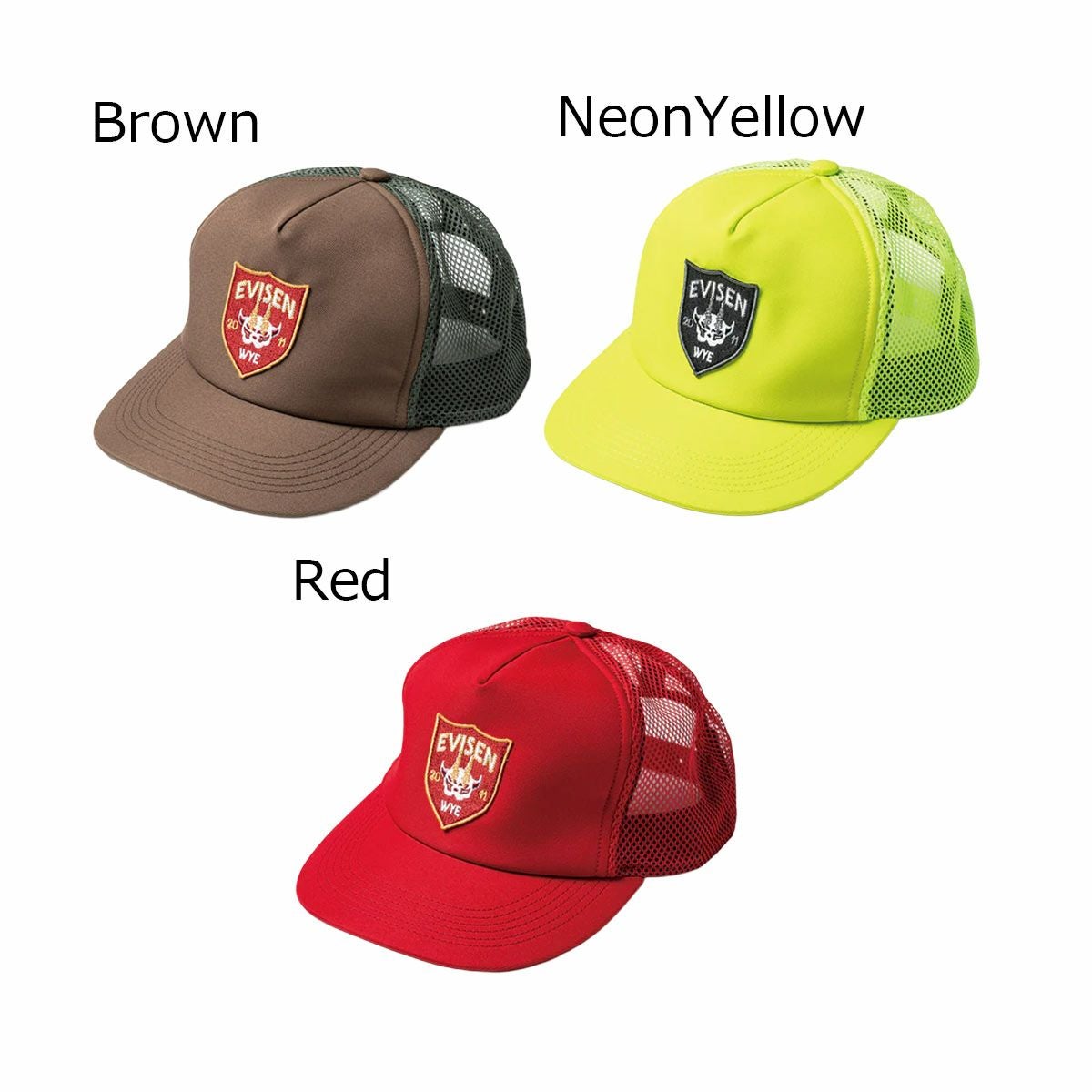 エビセンEVISENスケボースケートボード帽子キャップエンブレムメッシュキャップEMBLEMMESHCAP25SS-H03メンズレディースユニセックス25SP春夏