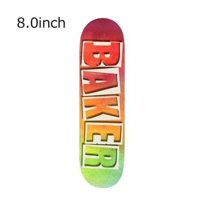 ベイカーBAKERスケボースケートボードデッキ板JFWatercolorDeck8.003-01-2110