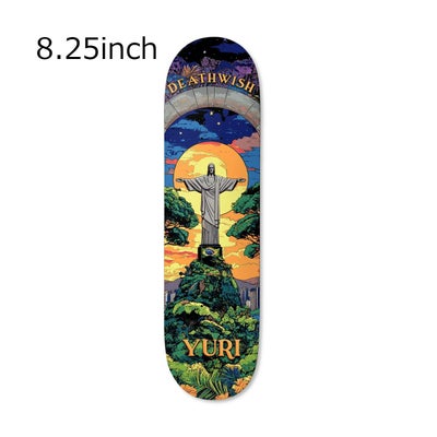デスウィッシュDEATHWISHスケボースケートボードデッキ板YFTheRedeemer8.2501-01-1997