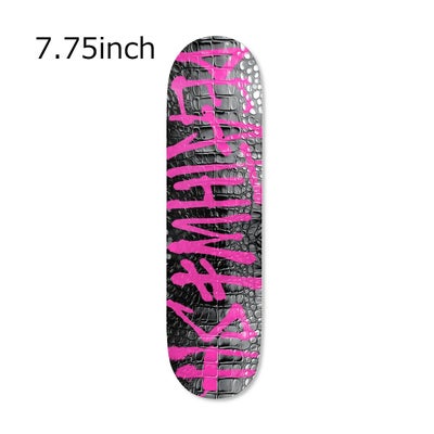 デスウィッシュDEATHWISHスケボースケートボードデッキ板FlamingoGator7.7501-01-2007