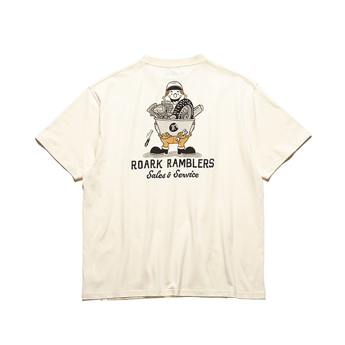 ロアークリバイバルROARKREVIVALサーフィンサーフウェア半袖TシャツRAMBLERSS/STEERTJM1121メンズ男性25SU春夏