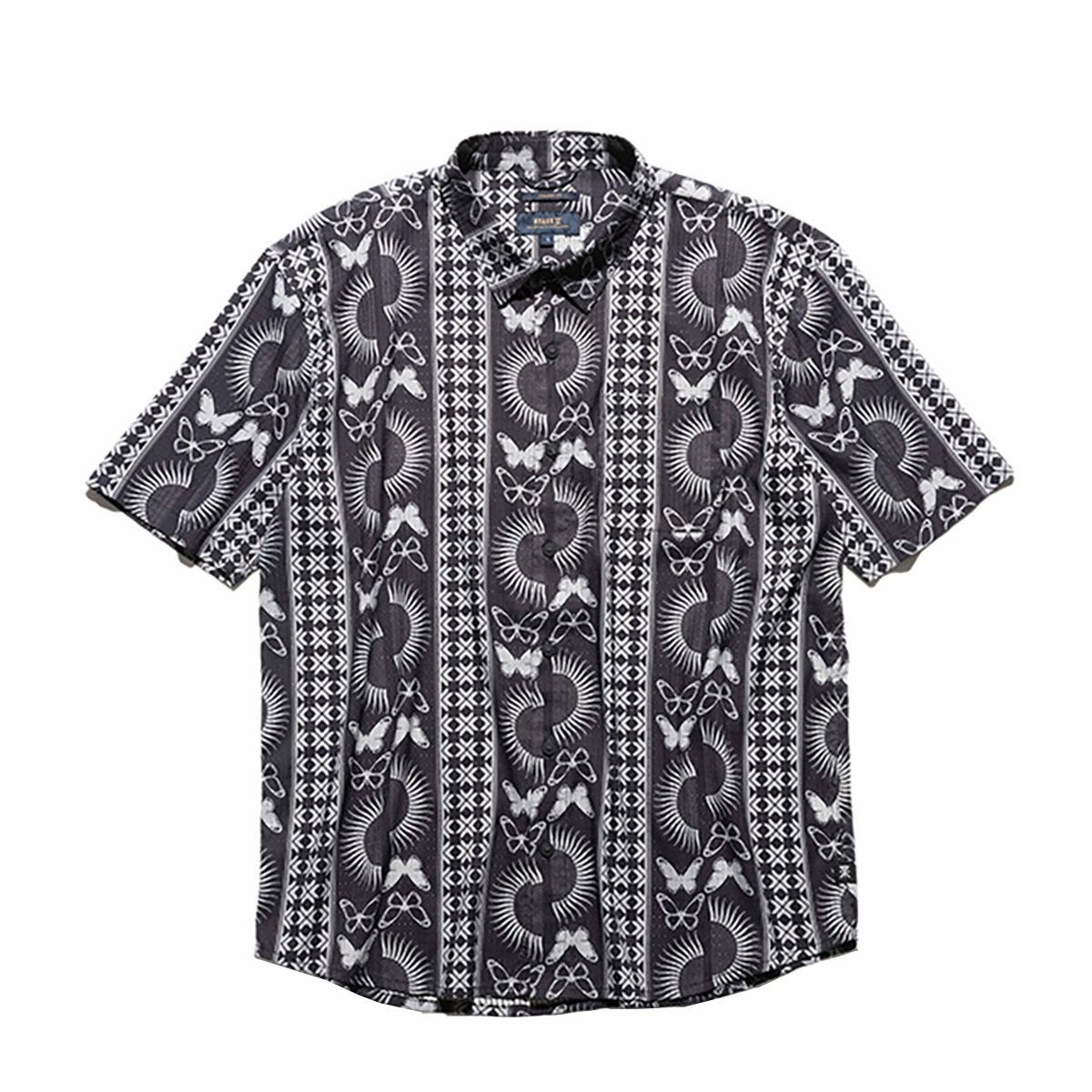 ロアークリバイバルROARKREVIVALサーフィンサーフウェア半袖シャツSONSOFTHESUNBLESSUPSSRWJ1120メンズ男性25SU春夏