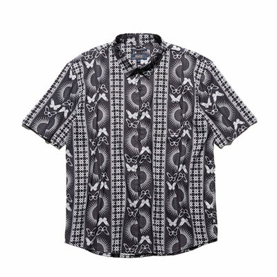 ロアークリバイバルROARKREVIVALサーフィンサーフウェア半袖シャツSONSOFTHESUNBLESSUPSSRWJ1120メンズ男性25SU春夏