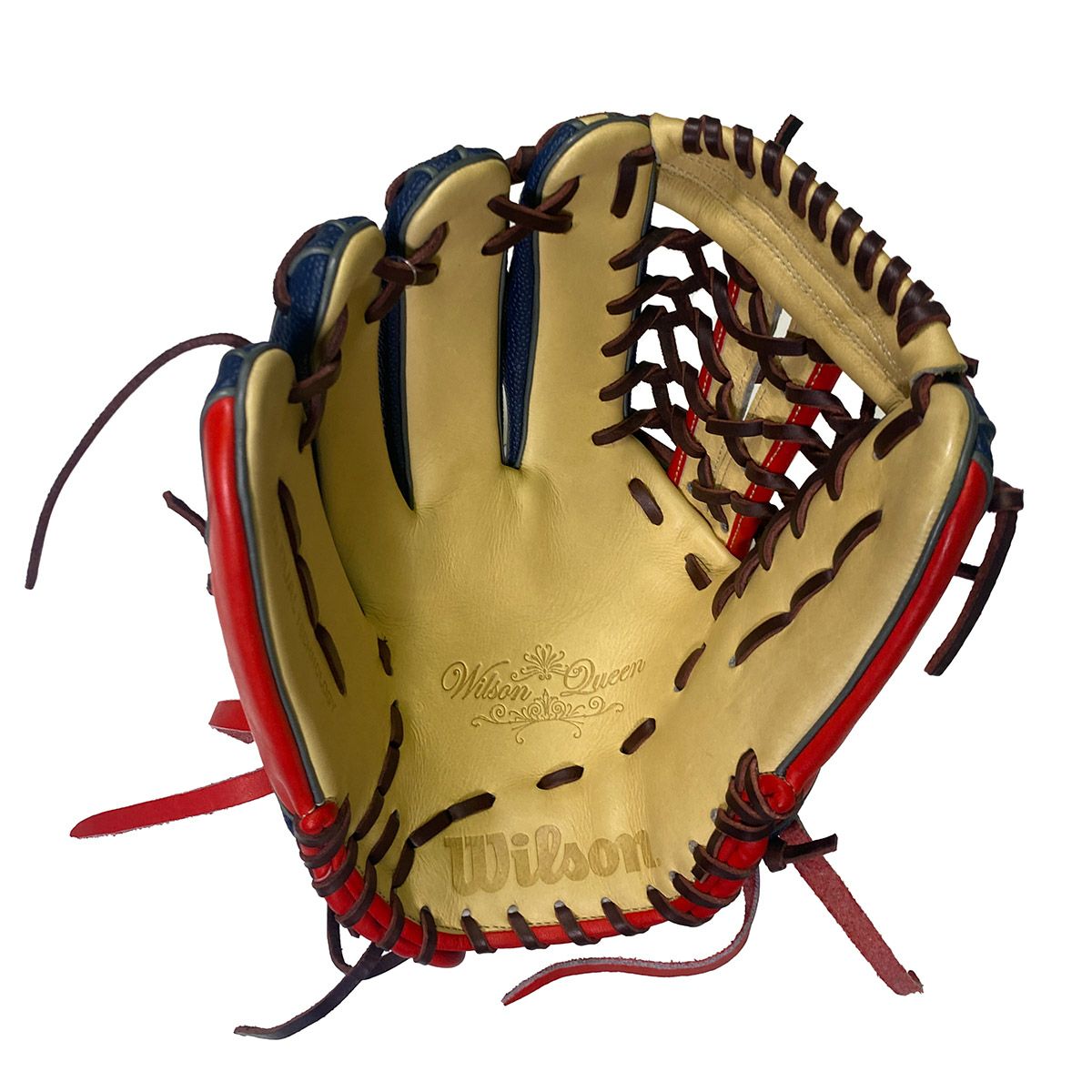 ウイルソンWilsonベースボール野球ソフトボールグラブミットグローブ女子ソフトボール用WILSONQUEENDUALユーティリ用95型WBW103157レディース女性25SP春夏