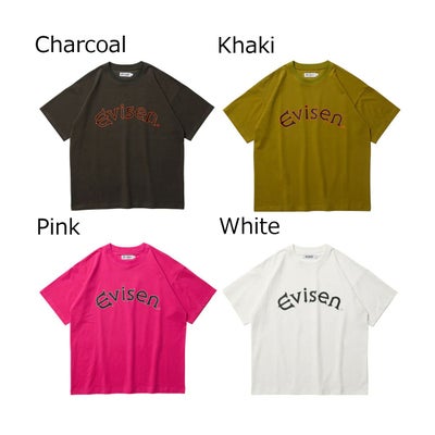 エビセンEVISENスケボースケートボードウェア半袖TシャツラウンドロゴテックティーROUNDLOGOTECHTEE25SU-T04メンズ男性25SP春夏