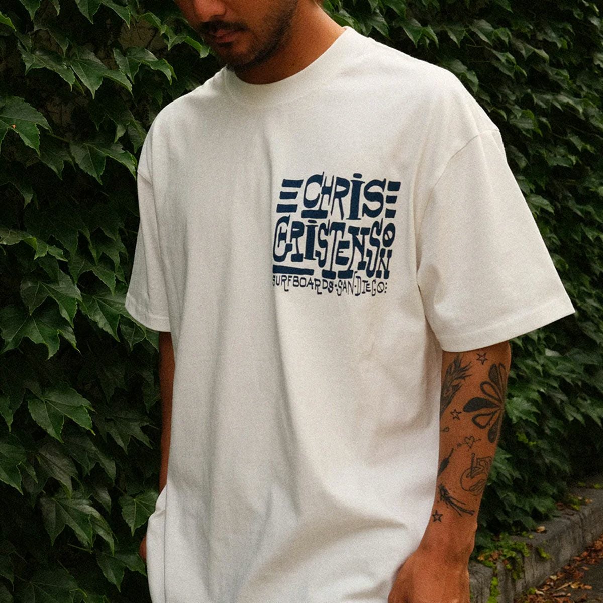 クリステンソンCHRISTENSONサーフィンサーフウェア半袖TシャツChristensonXTylerWarrenJapanLimitedTeeCC2000008メンズ男性