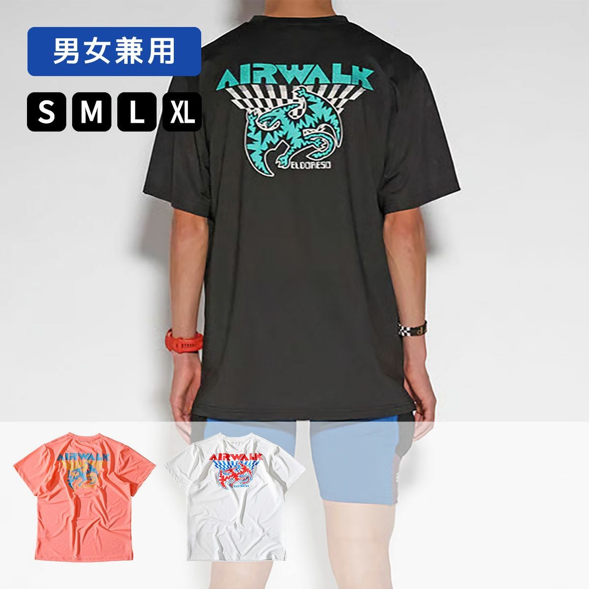 エルドレッソ ELDORESO ランニング ウェア 半袖 Tシャツ Airwalk-1 Tee