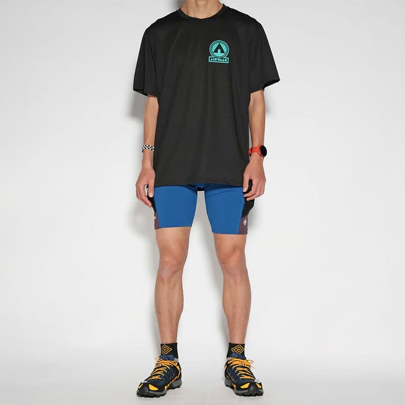 エルドレッソELDORESOランニングウェア半袖TシャツAirwalk-1TeeE1015215メンズレディースユニセックス25SP春夏