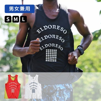 エルドレッソELDORESOランニングウェアノースリーブタンクトップOmniTankE1220415メンズレディースユニセックス25SP春夏
