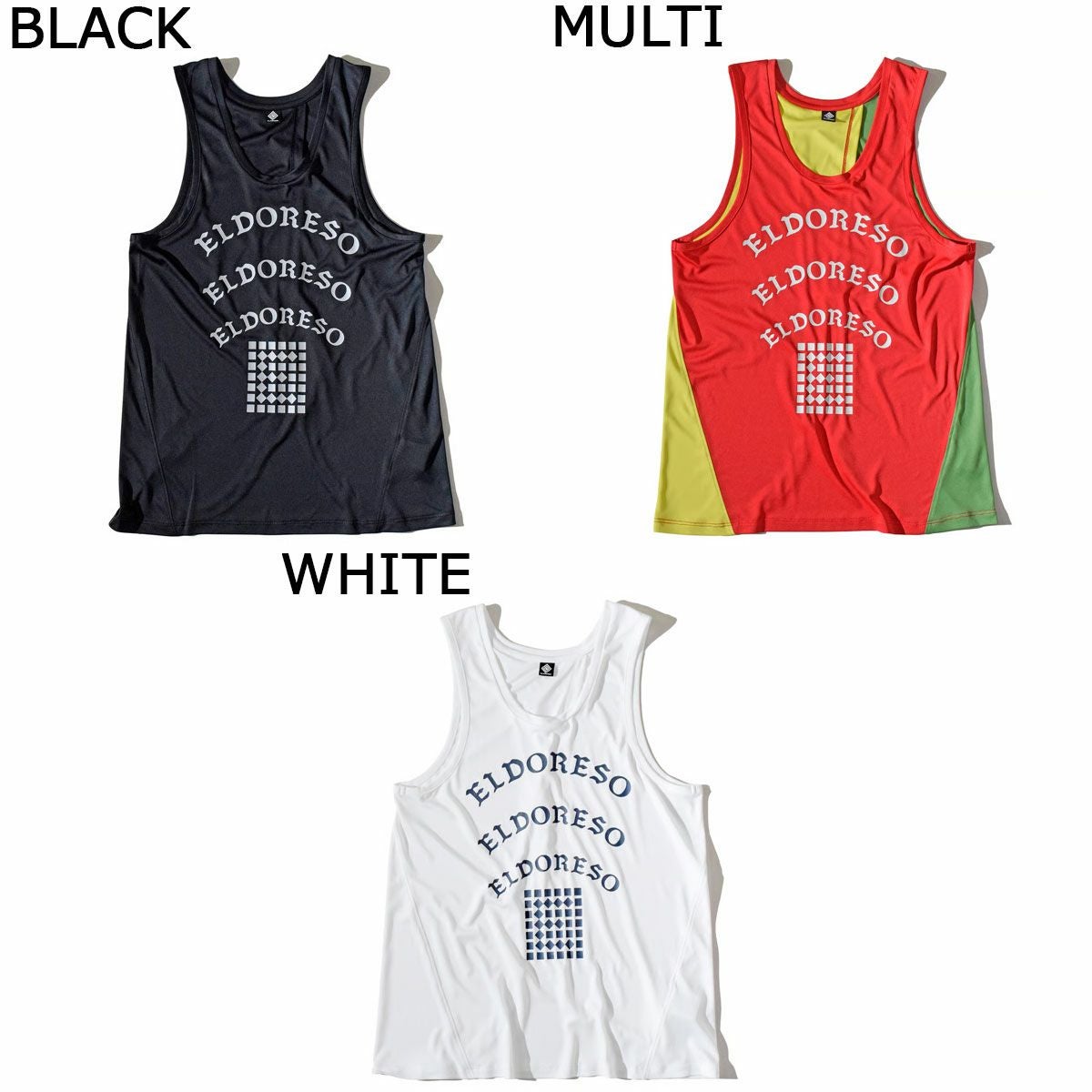 エルドレッソELDORESOランニングウェアノースリーブタンクトップOmniTankE1220415メンズレディースユニセックス25SP春夏