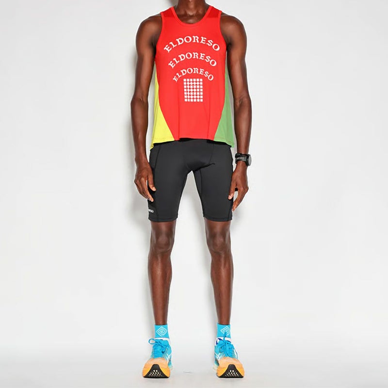 エルドレッソELDORESOランニングウェアノースリーブタンクトップOmniTankE1220415メンズレディースユニセックス25SP春夏