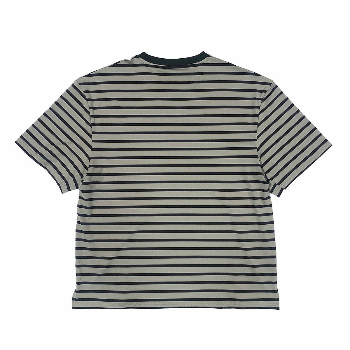 ジンガーJINGERランニングウェア半袖TシャツランニングボーダーTシャツJ-1044-GRYメンズレディースユニセックス25SU春夏