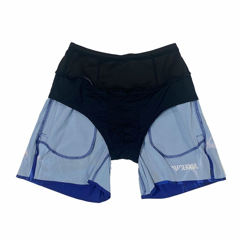 ジンガーJINGERランニングウェアボトムスショートハーフパンツ短パンマルチポケット付きランニングパンツJ-2062-NVYメンズレディースユニセックス25SU春夏