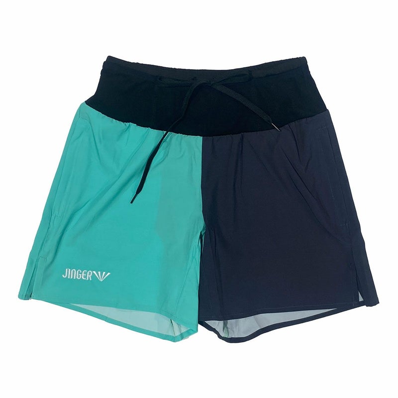 ジンガーJINGERランニングウェアボトムスショートハーフパンツ短パンマルチポケット付きランニングパンツJ-2064-MGRNメンズレディースユニセックス25SU春夏