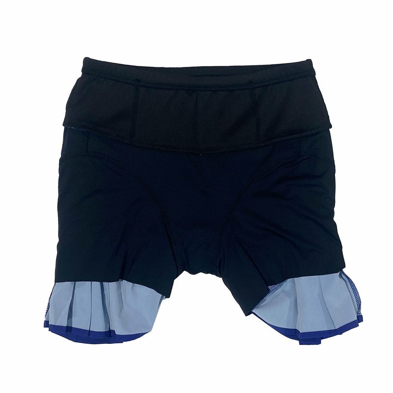 ジンガーJINGERランニングウェアボトムスショートハーフパンツ短パンウィメンズマルチポケット付きランニングプリーツスカートJF-2053-NVYレディース女性25SU春夏