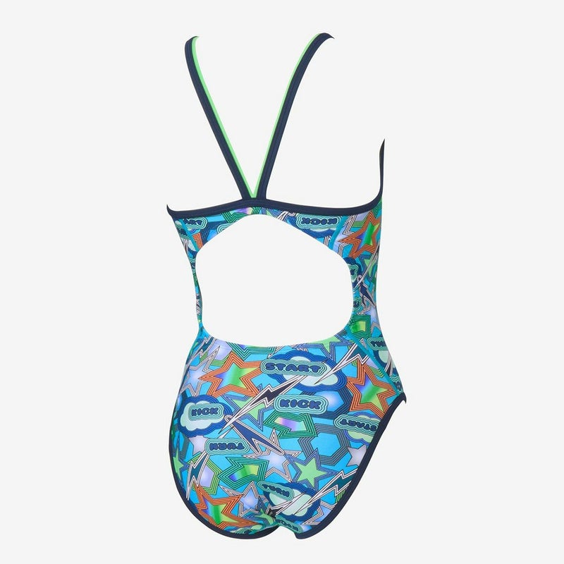 スピードSPEEDOスイムフィットネス競泳水着スパークリングブーンターンズスーツSparklingBoomTurnSSuitSTW02556-BLレディース女性25S2秋冬