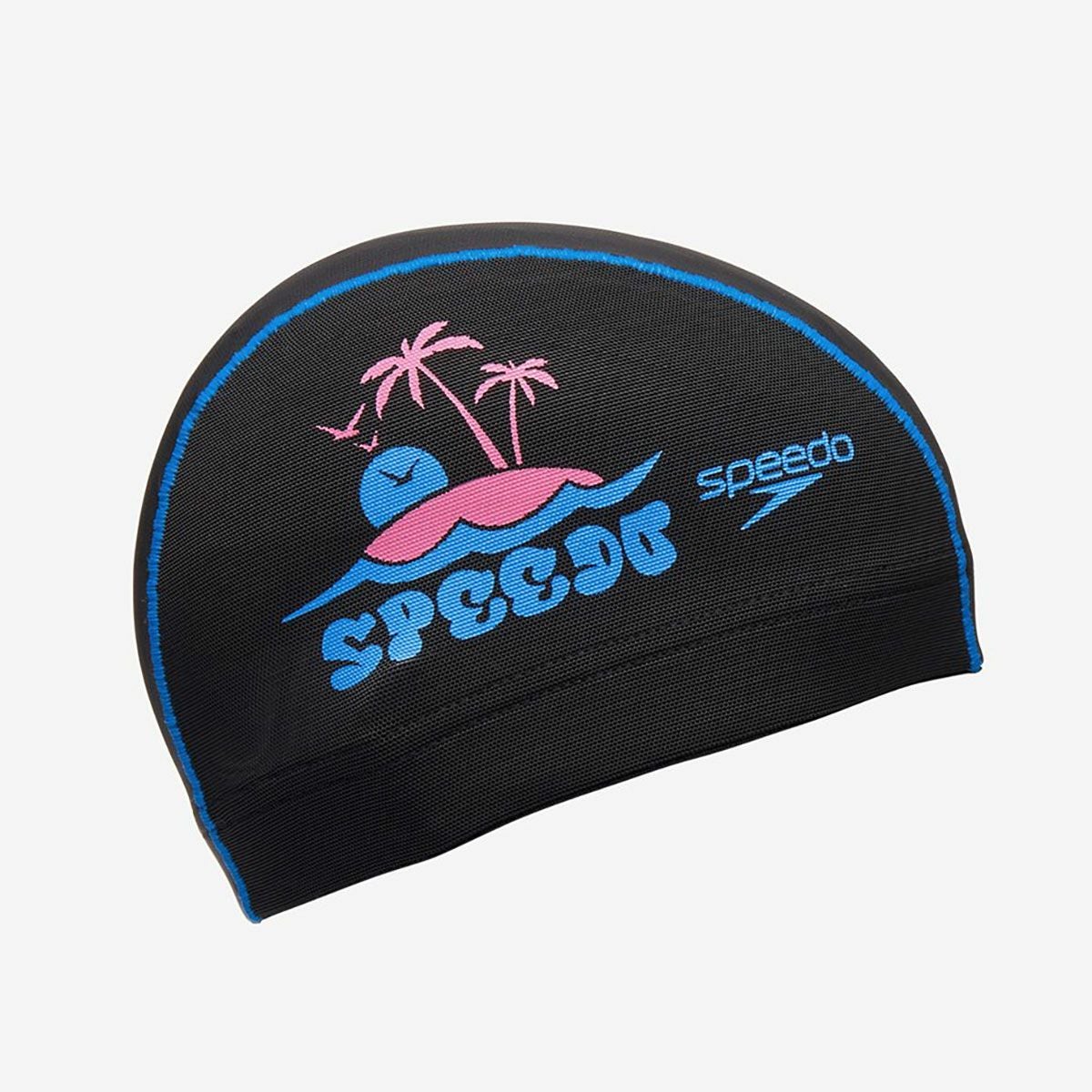 スピードSPEEDOスイムフィットネス競泳キャップサンセットメッシュキャップSunsetMeshCapSE12555-BL
