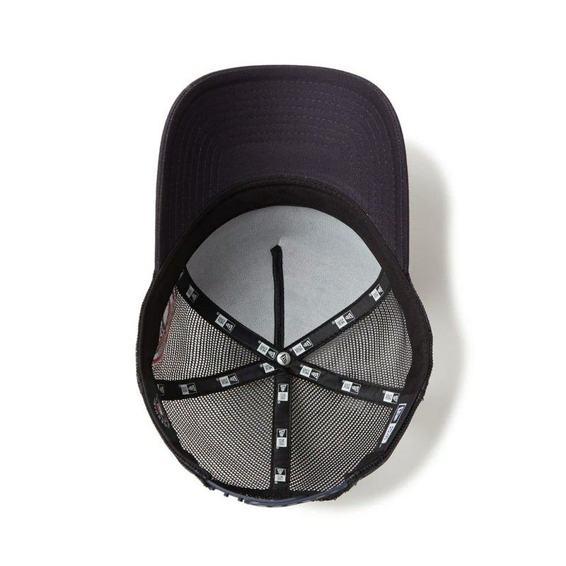 ニューエラNEWERAアウトドアカジュアル帽子キャップ9FORTYA-FrameトラッカーMLBSidePatchニューヨークヤンキース14388606メンズレディースユニセックス25SP春夏