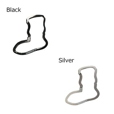 ウィムジーWHIMSYスケートボードグッズソックスロゴカラビナSOCKSLOGOCARABINERSILVER12231U130241メンズレディースユニセックス25SP春夏