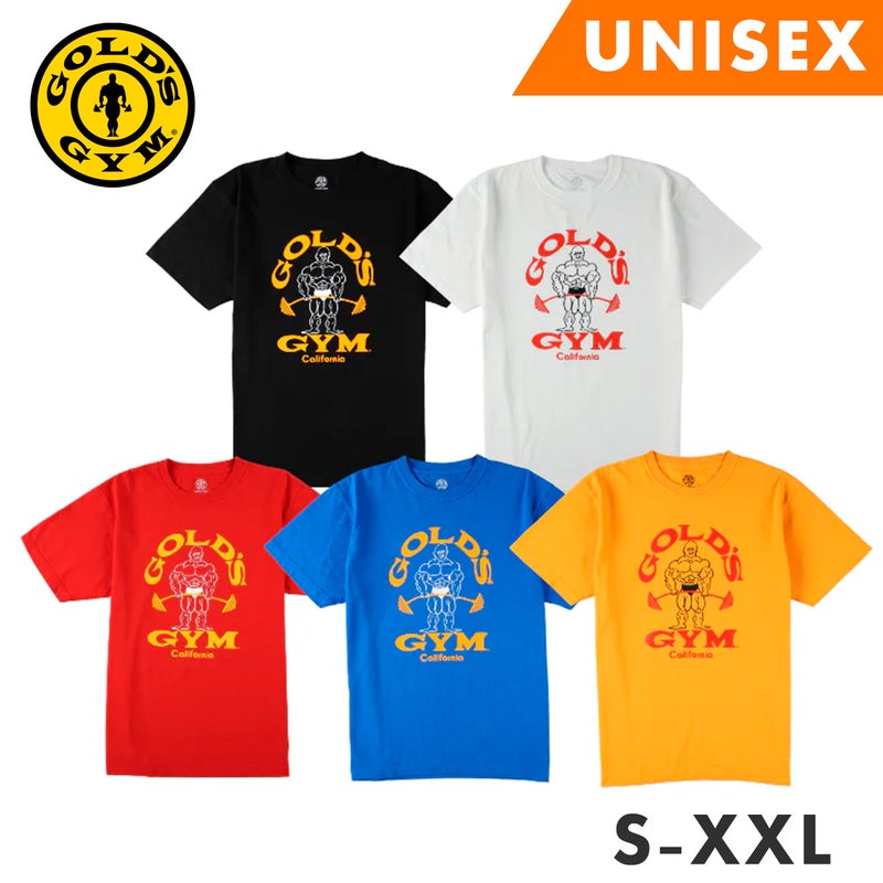 ゴールドジムGOLD'SGYMジムフィットネストレーニングウェア半袖TシャツベーシックTシャツ80SG5190メンズ男性
