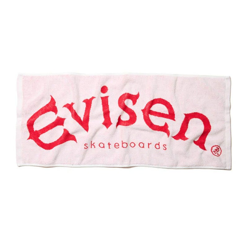 エビセンEVISENスケボースケートボードアクセサリーロゴタオルLOGOTOWEL25SU-A0225SP春夏