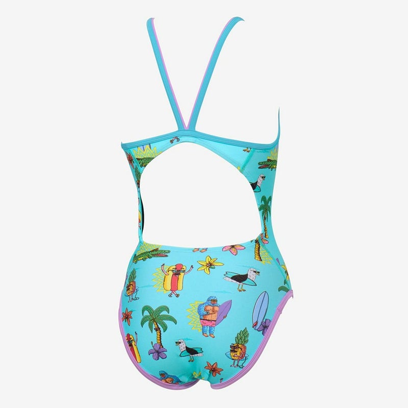 スピードSPEEDOスイムフィットネス競泳水着モルガターンズスーツMULGATurnSSuitSTW02551MU-TQレディース女性25S2秋冬