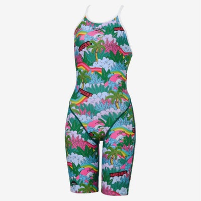 スピードSPEEDOスイムフィットネス競泳水着モルガターンズニースキンMULGATurnSKneeskinSTW12551MU-PGレディース女性25S2秋冬