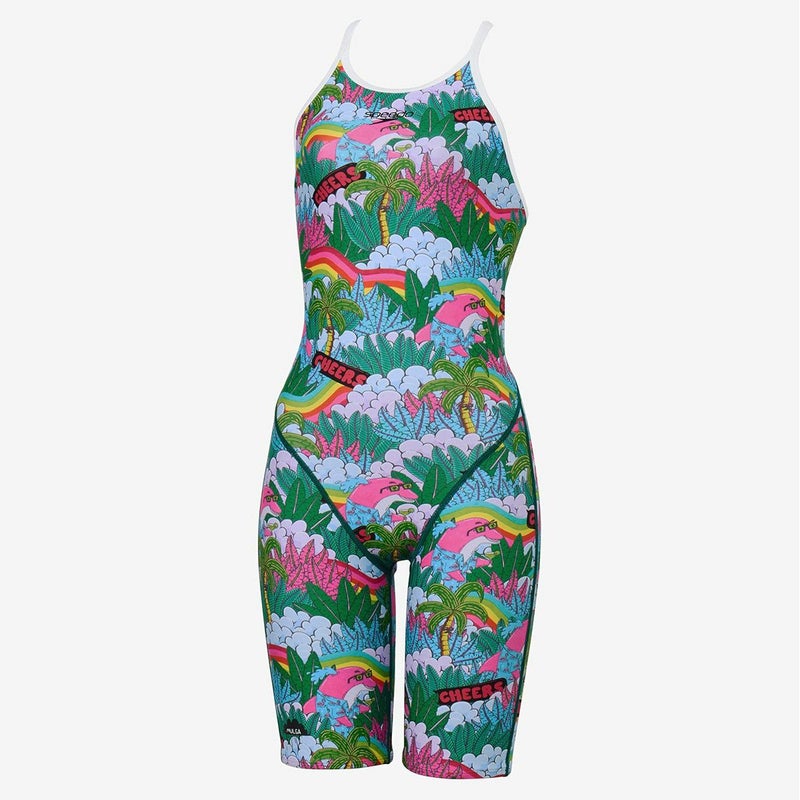 スピードSPEEDOスイムフィットネス競泳水着モルガターンズニースキンMULGATurnSKneeskinSTW12551MU-PGレディース女性25S2秋冬