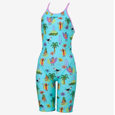 スピードSPEEDOスイムフィットネス競泳水着モルガターンズニースキンMULGATurnSKneeskinSTW12551MU-TQレディース女性25S2秋冬