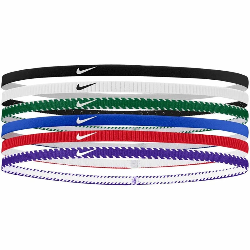 ナイキNIKEジムフィットネスヨガアクセサリーフレックスクラシックスリムヘッドバンド6本パックBN2002-475メンズレディースユニセックス25FA秋冬