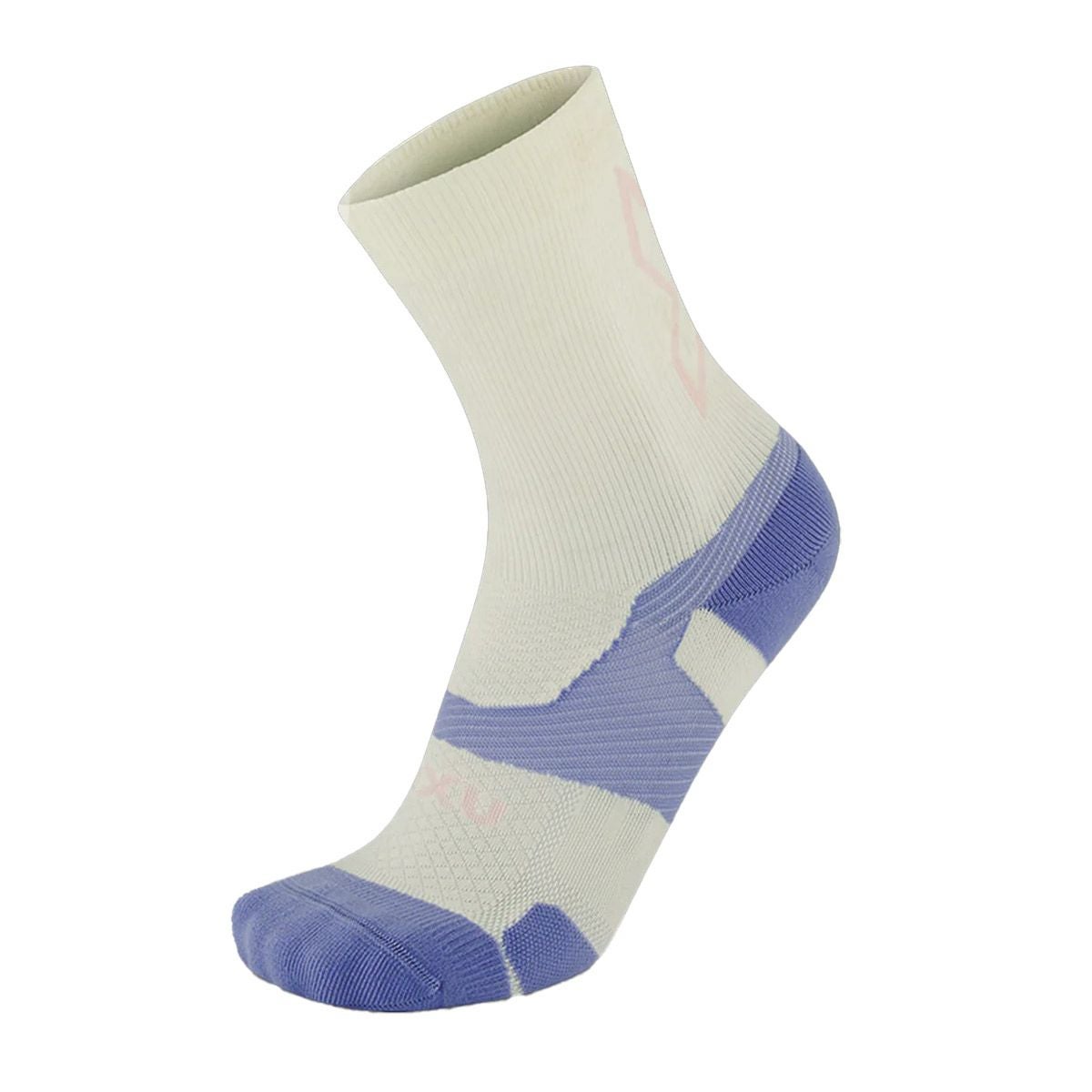 2XUツータイムズユーランニングソックス靴下ヴェクターライトクッションクルーソックスUA7005E-OFFLAVメンズレディースユニセックス25FA秋冬