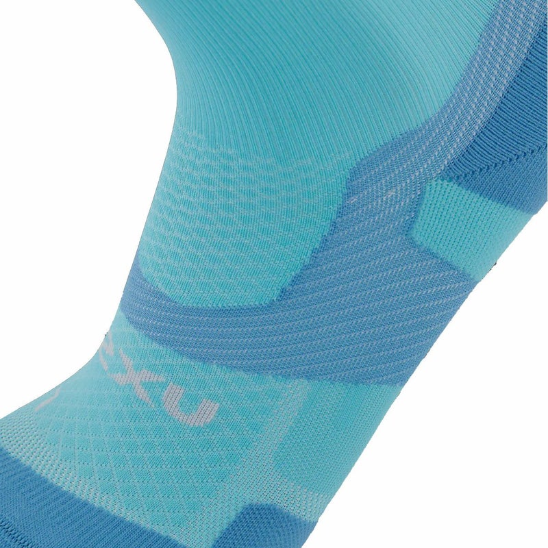 2XUツータイムズユーランニングソックス靴下ヴェクターライトクッションクルーソックスUA7005E-RTBAZBメンズレディースユニセックス25FA秋冬