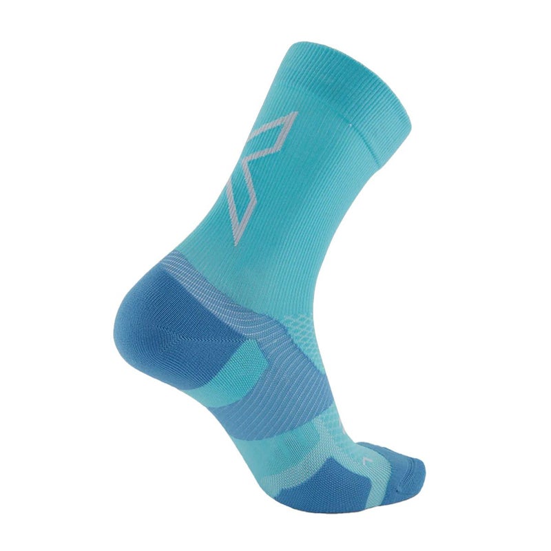 2XUツータイムズユーランニングソックス靴下ヴェクターライトクッションクルーソックスUA7005E-RTBAZBメンズレディースユニセックス25FA秋冬