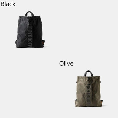 タイトブースTIGHTBOOTHスケボースケートボード鞄バッグリュックサックバックパックデイパックロゴナップサックLOGOKNAPSACSU25-A01メンズレディースユニセックス25SU春夏