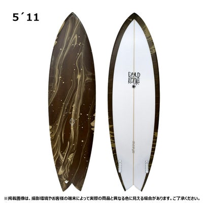 デッドクークスサーフボードDEADKOOKSSURFBOARDSサーフィンサーフサーフボード板YINGYANG5.11PUBLANKS220000031162