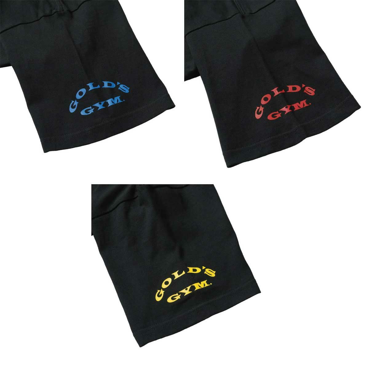 ゴールドジムGOLD'SGYMジムフィットネストレーニングウェア半袖TシャツバックプリントロゴＴG2270メンズ男性