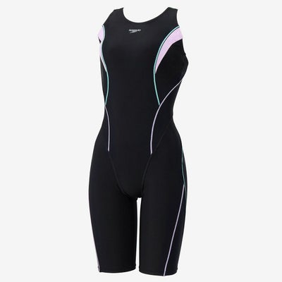 スピードSPEEDOスイムフィットネス競泳水着フィールアップルースンニースキンFeelUpLoosenKneeskinSFW12560-MLレディース女性25S2秋冬