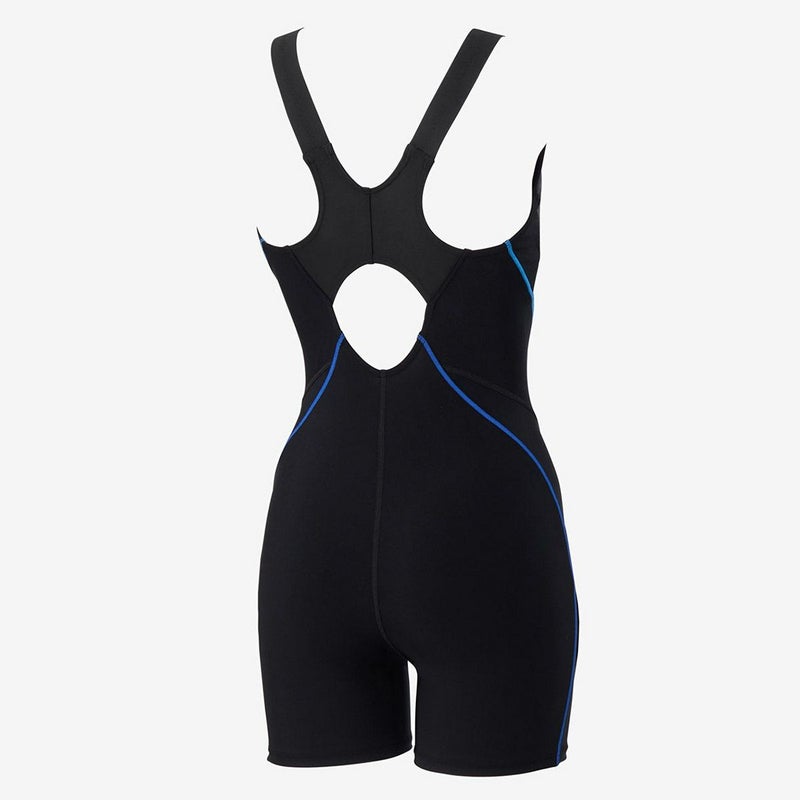 スピードSPEEDOスイムフィットネス競泳水着フィールアップルースンハーフニースキンFeelUpLoosenHalfKneeskinSFW12561-KBレディース女性25S2秋冬