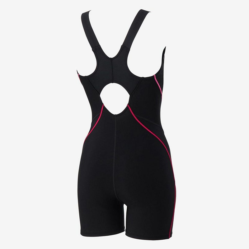 スピードSPEEDOスイムフィットネス競泳水着フィールアップルースンハーフニースキンFeelUpLoosenHalfKneeskinSFW12561-KPレディース女性25S2秋冬