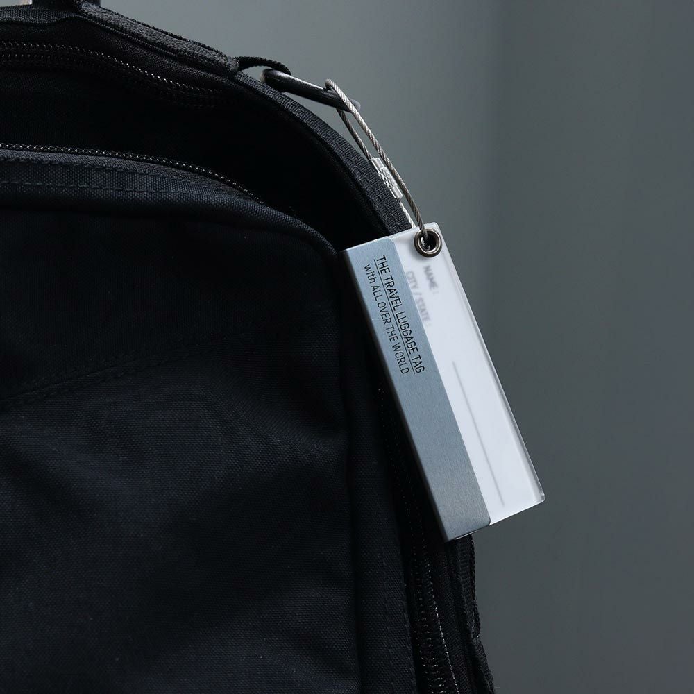 ポストジェネラルPOSTGENERALPGアルミナムトラベルラゲッジタグネームタグ旅行トラベル出張スーツケース目印ALUMINUMTRAVELLUGGAGETAGATL-TAG