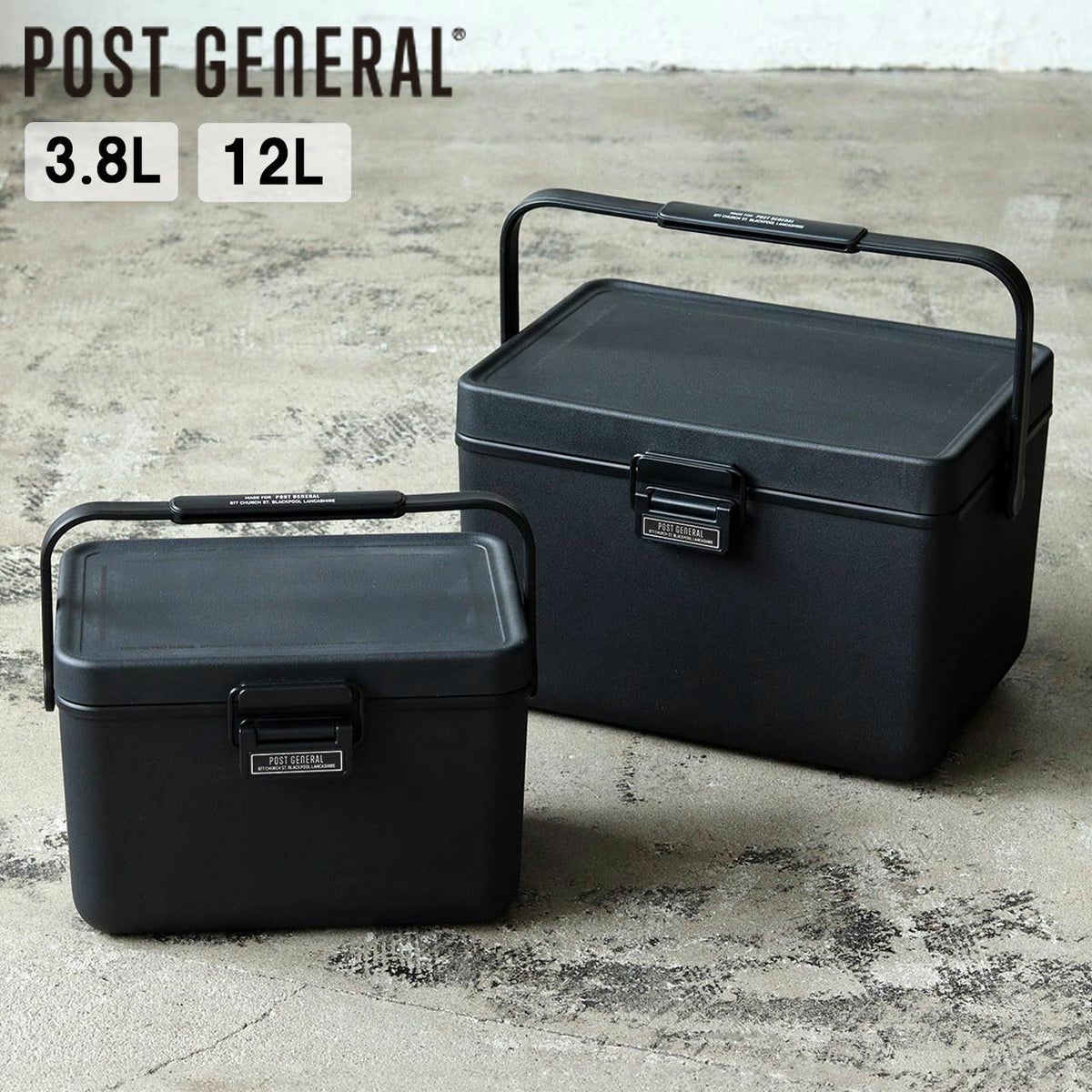 ポストジェネラルPOSTGENERALPGジアイスエラハードシェルクーラー3.8L12Lクーラーボックスクラブ活動部活野外活動キャンプソロキャンプアウトドアレジャー釣りBBQバーベキューTHEICEERAHARD-SHELLCOOLER3.8LC-BOX