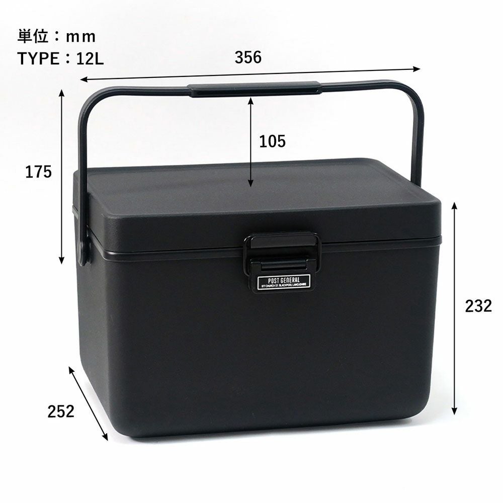 ポストジェネラルPOSTGENERALPGジアイスエラハードシェルクーラー3.8L12Lクーラーボックスクラブ活動部活野外活動キャンプソロキャンプアウトドアレジャー釣りBBQバーベキューTHEICEERAHARD-SHELLCOOLER3.8LC-BOX