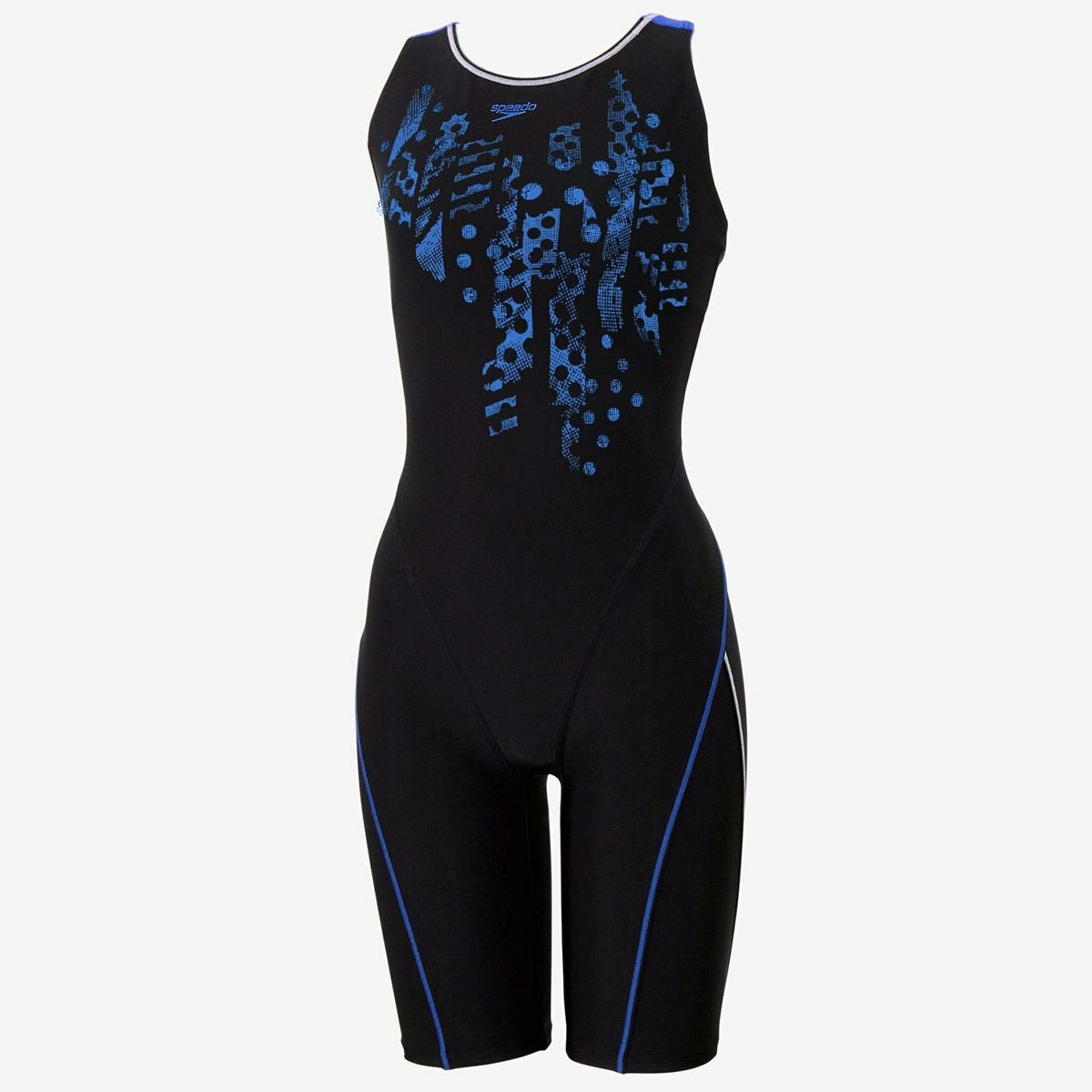 スピードSPEEDOスイムフィットネス競泳水着クラッシュドットルースンニースキンCrashDotLoosenKneeskinSFW12563-KBレディース女性25S2秋冬