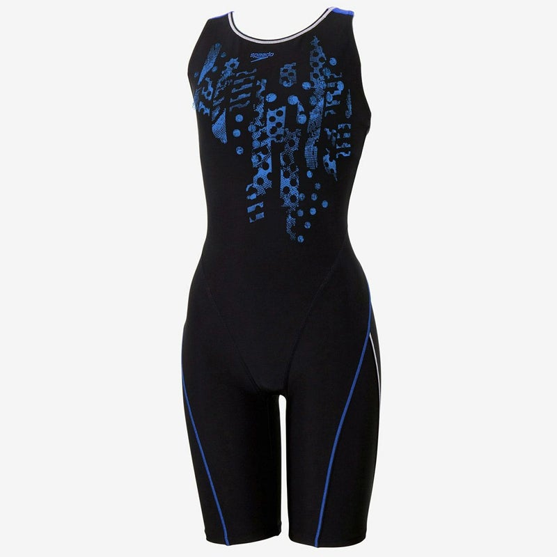 スピードSPEEDOスイムフィットネス競泳水着クラッシュドットルースンニースキンCrashDotLoosenKneeskinSFW12563-KBレディース女性25S2秋冬