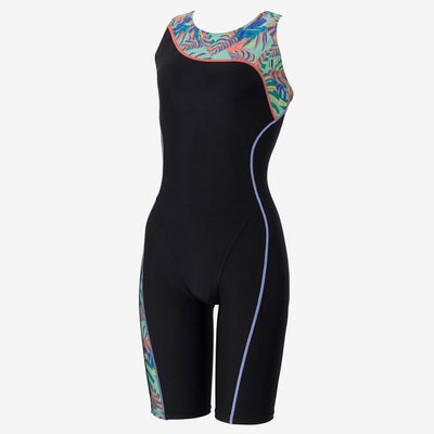 スピードSPEEDOスイムフィットネス競泳水着アシンメトリールースンニースキンAsymmetryLoosenKneeskinSFW12565-MNレディース女性25S2秋冬