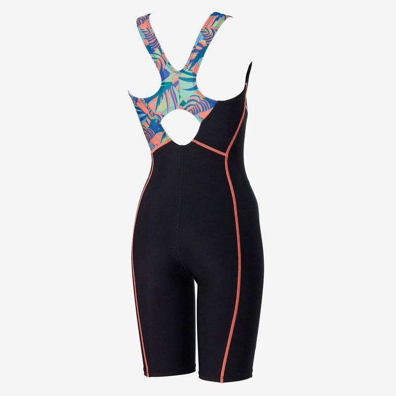 スピードSPEEDOスイムフィットネス競泳水着アシンメトリールースンニースキンAsymmetryLoosenKneeskinSFW12565-MNレディース女性25S2秋冬